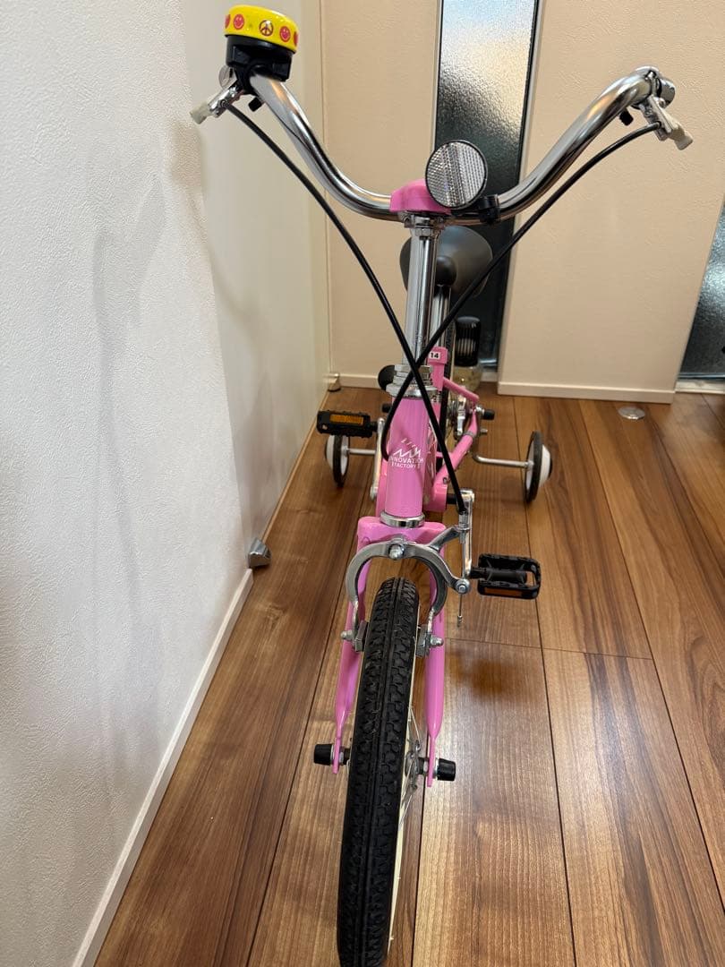 アサヒ 幼児用自転車 ピンク asahi イノベーションファクトリー　14インチ