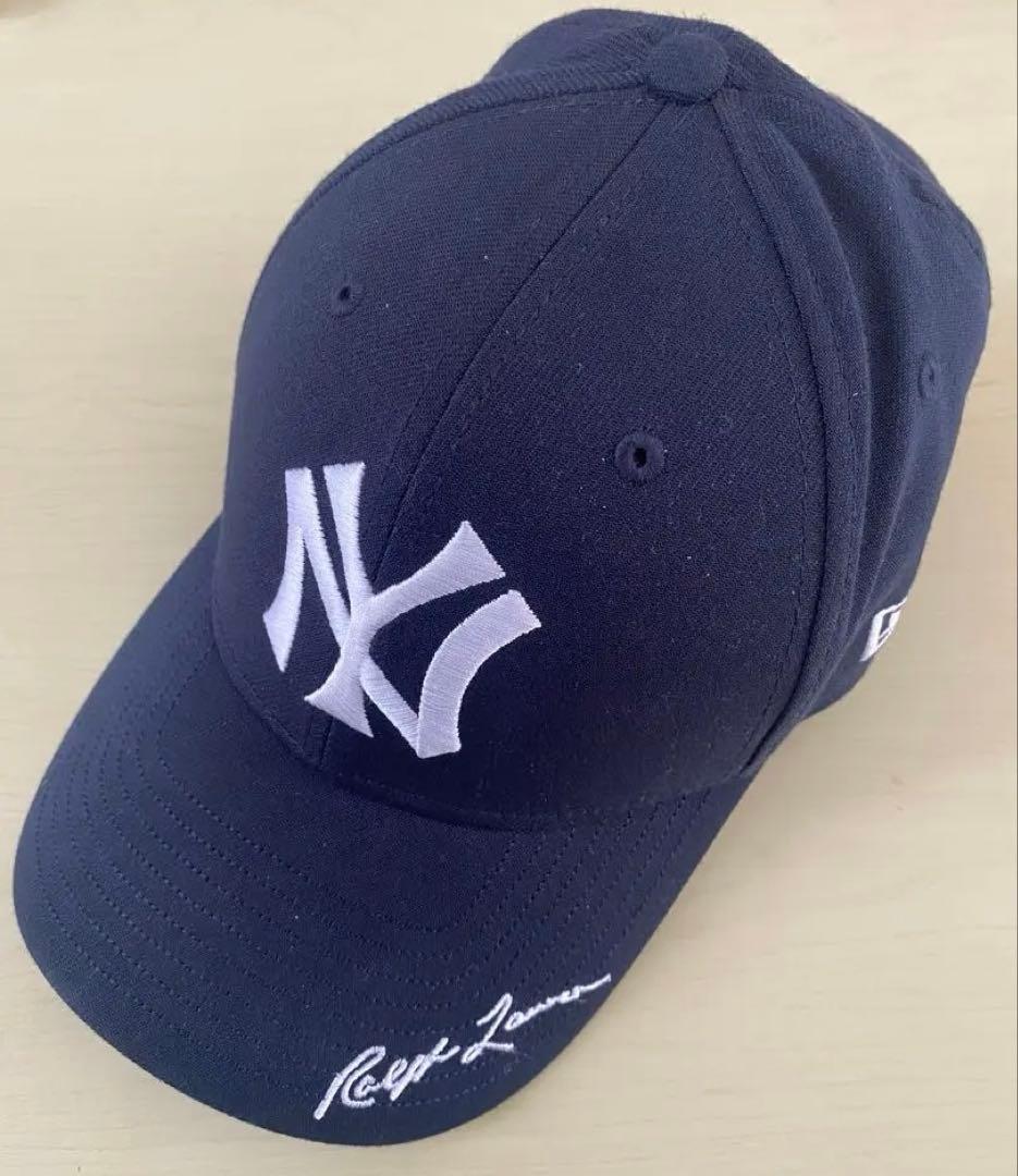 Ralph Lauren×newERA ヤンキースキャップ　ネイビー
