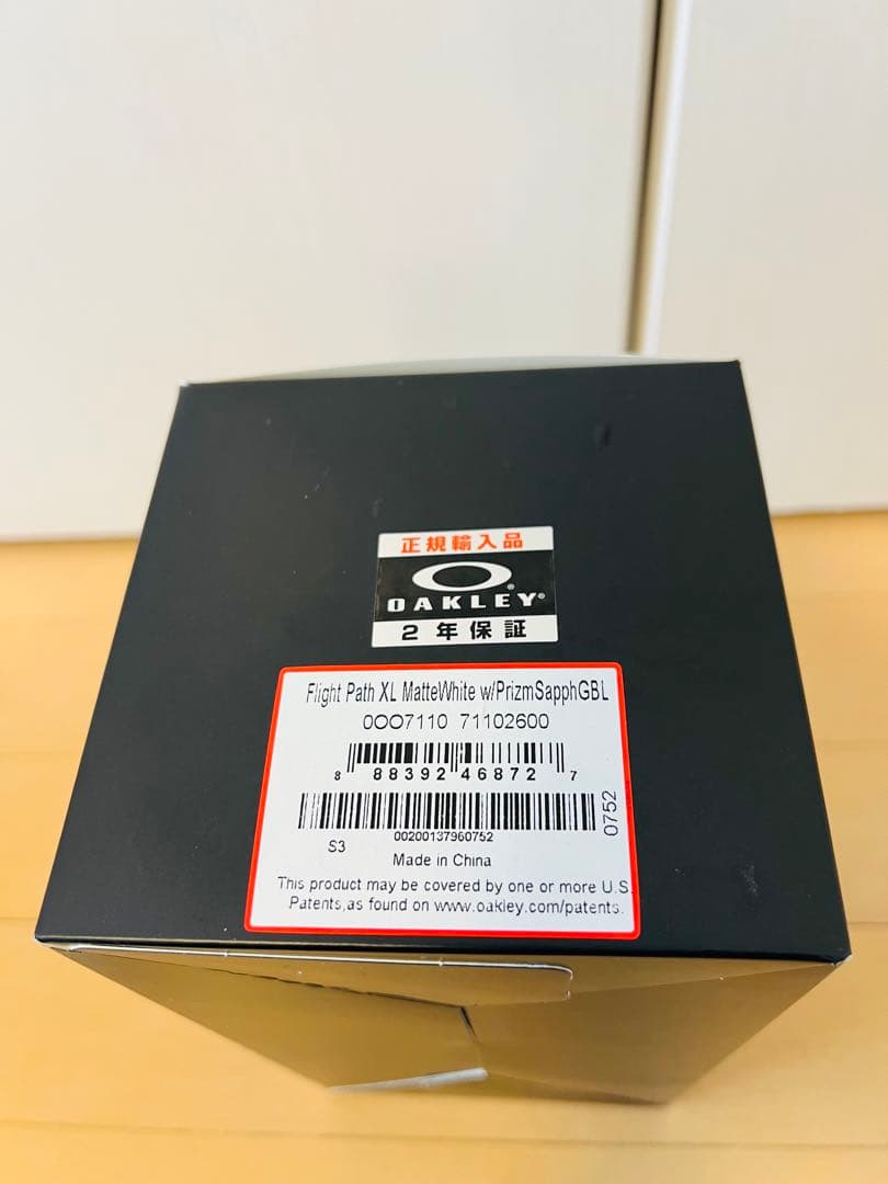 ①OAKLEY FLIGHT PATH XL マットホワイト ゴーグル