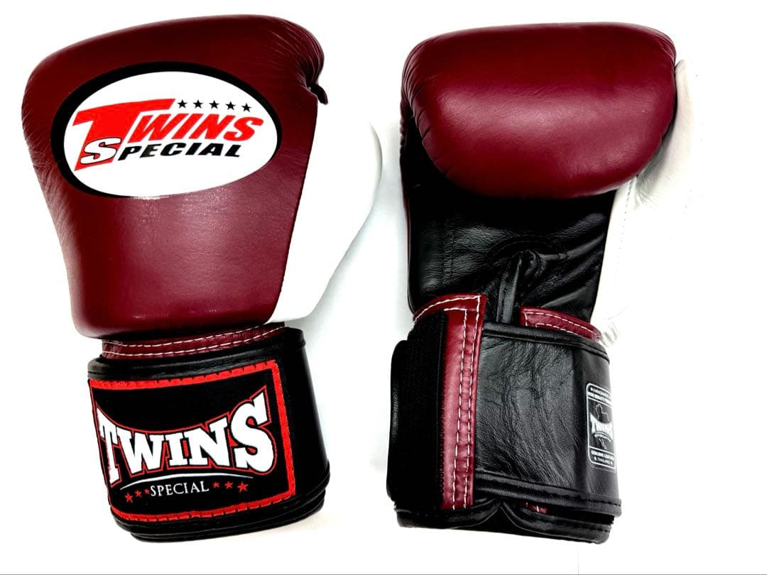 新品　TWINS グローブ 16oz 栗黒白　本革製　ツインズ　送料込