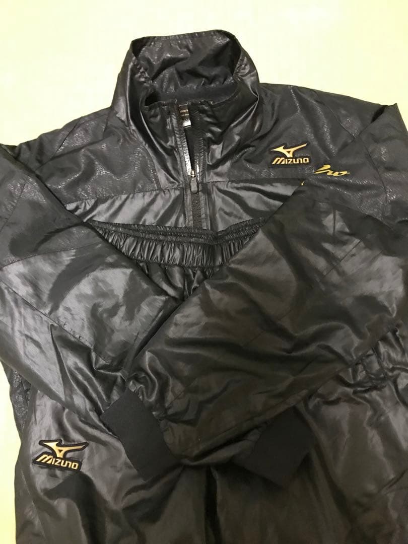 Mizuno Pro野球ウェア 上下セットLサイズ ブラック