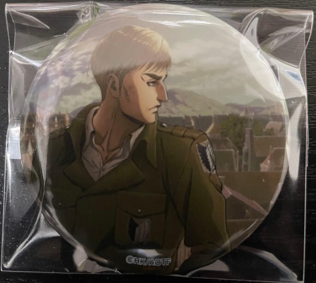 進撃の巨人 エルヴィン 缶バッジ