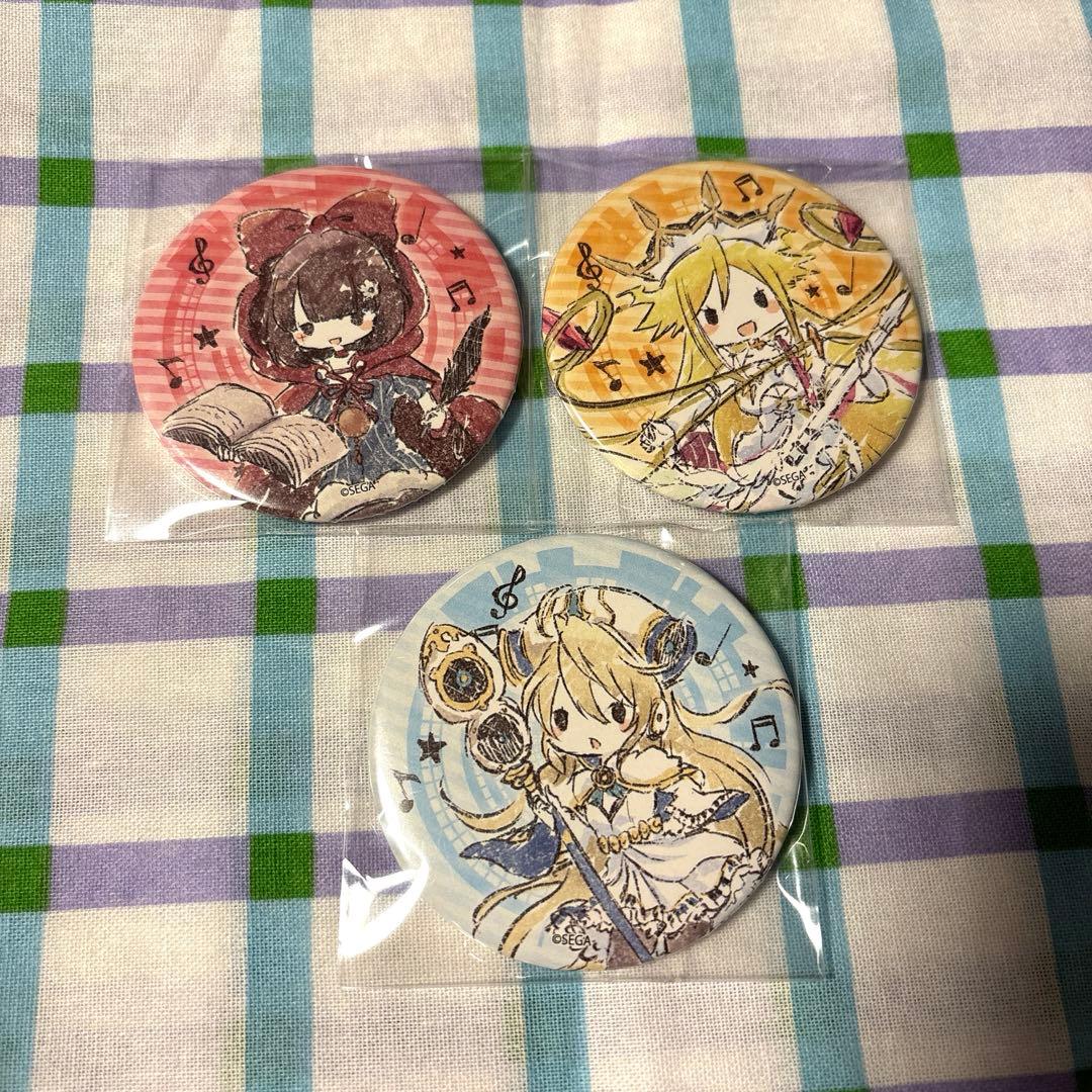 チュウニズム　chunithm ミニキャラ缶バッジセット