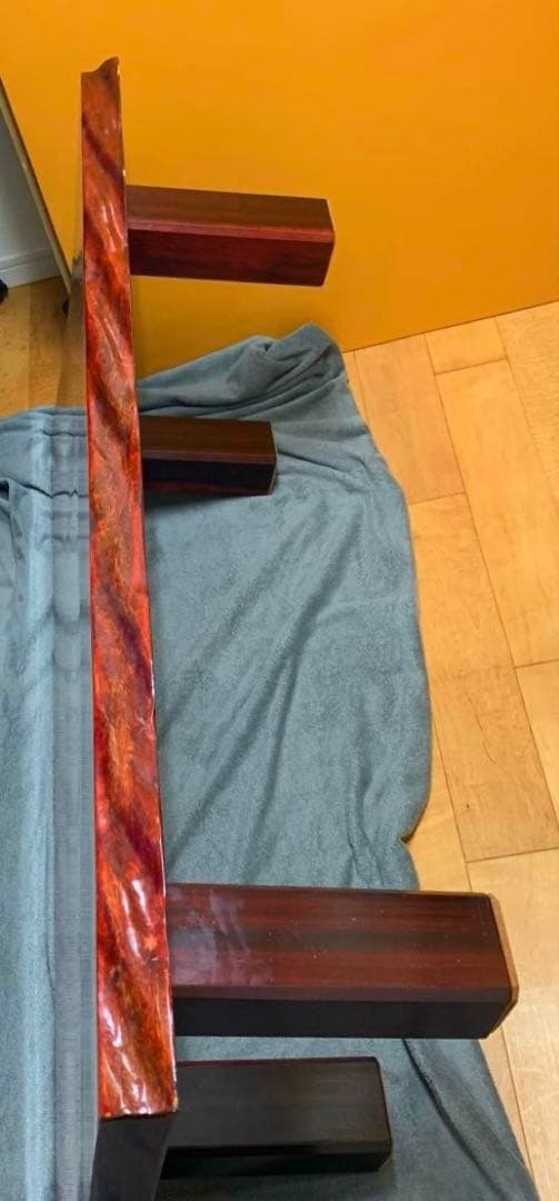 一枚板　座卓　昭和レトロ　【１月のみ販売】