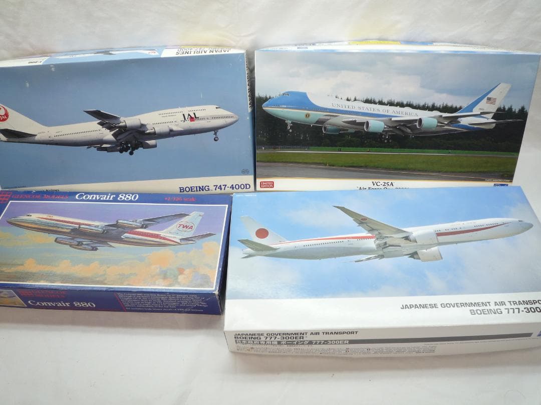 航空機モデルセット 1:200 ボーイング777-300ERなど