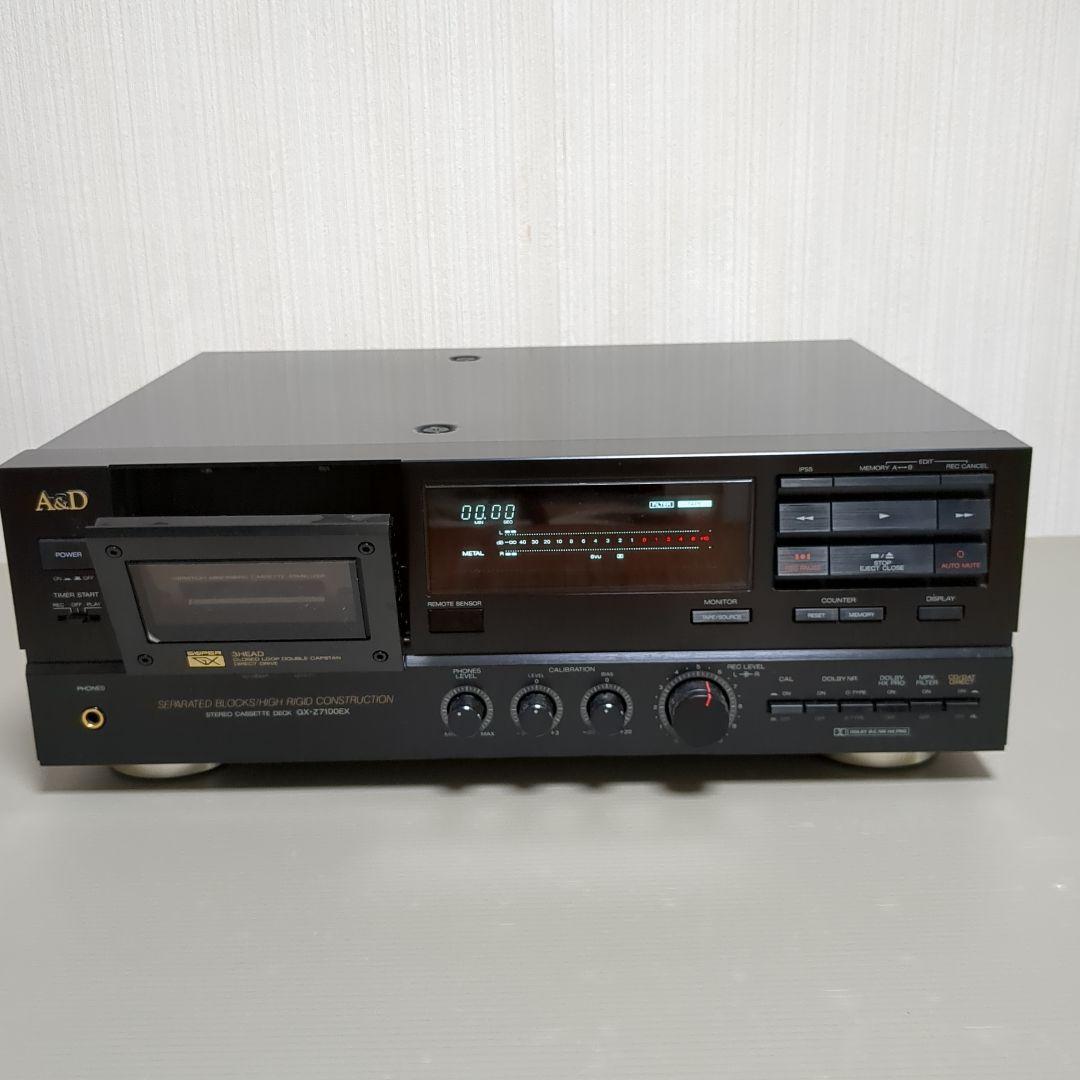 A&D GX-Z7100EX カセットデッキ 【要修理】