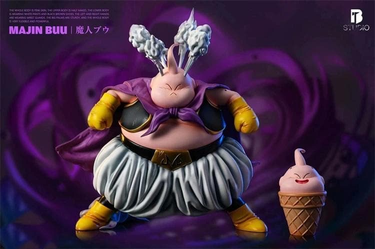 ドラゴンボール 魔人ブウ 無邪気善 ガレージキット フィギュア 塗装済み完成品