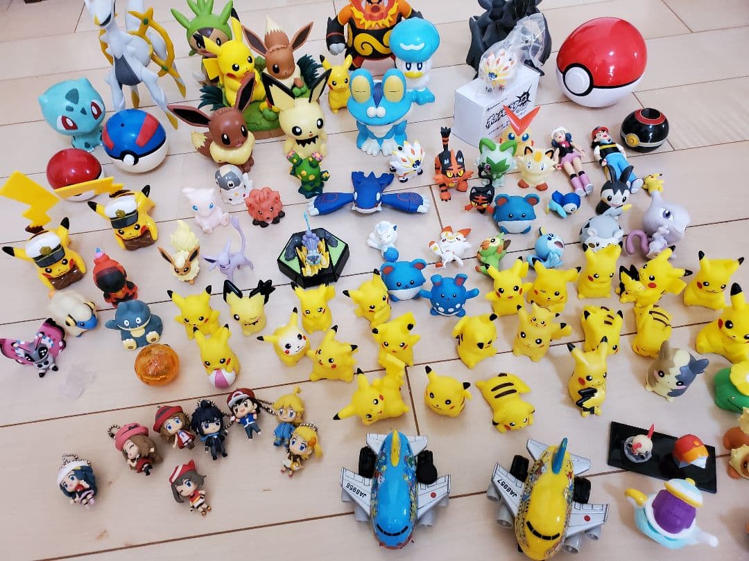 6 ポケモン ミニフィギュア セット