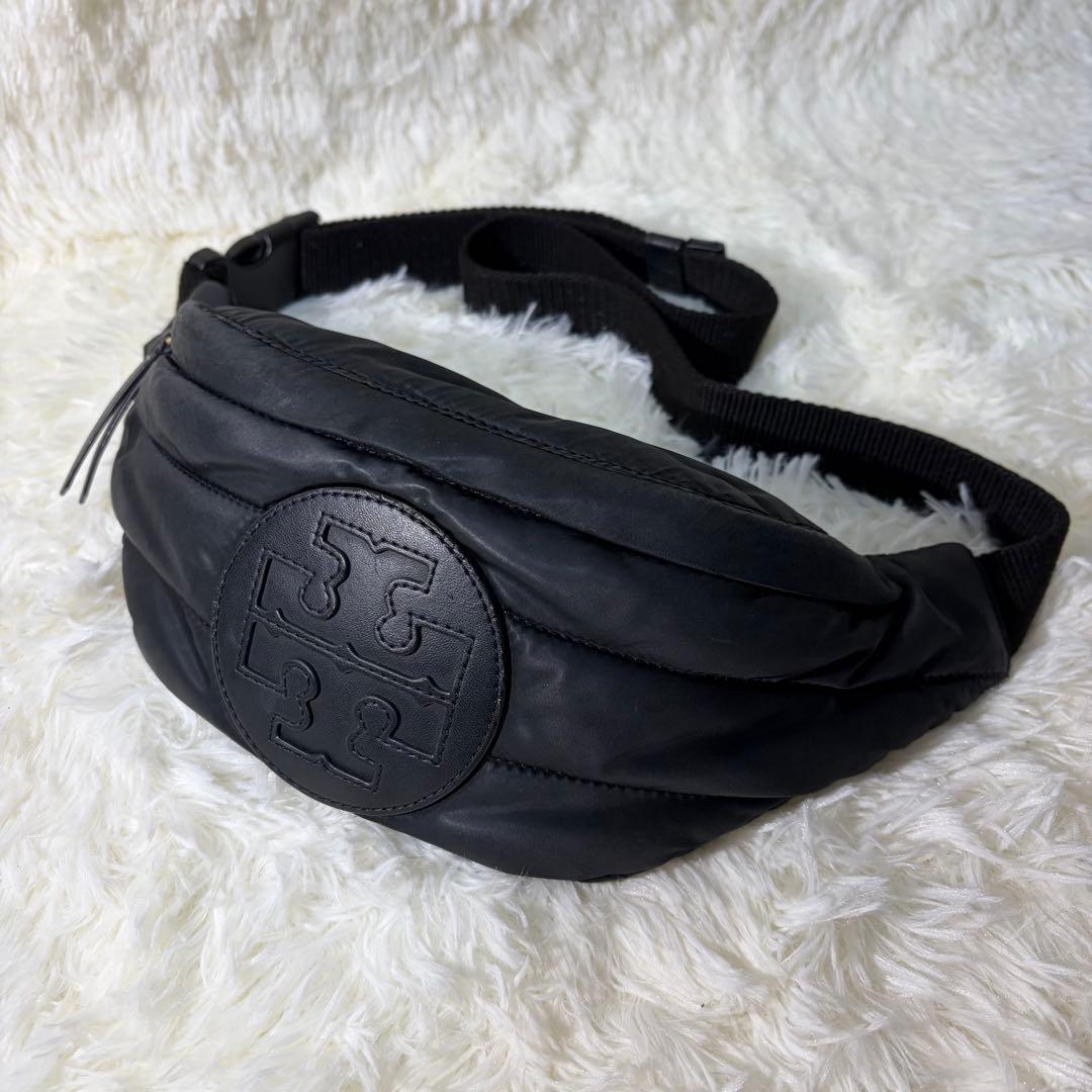 【✨美品✨】トリーバーチ ボディバッグ ウエストバッグ　ウエストポーチ 黒