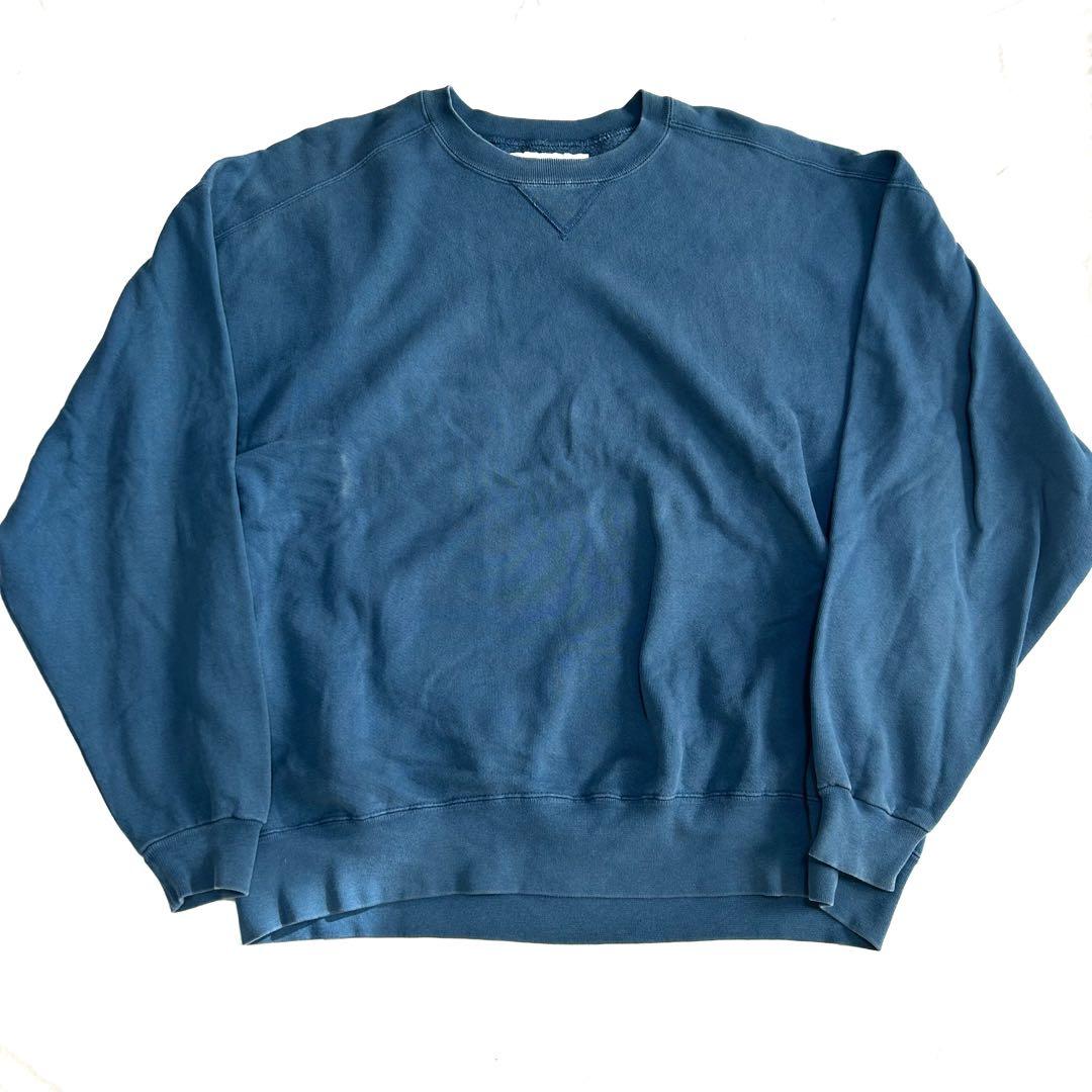 L.L.Bean Russell USA製　前V スウェット　ダブルネーム