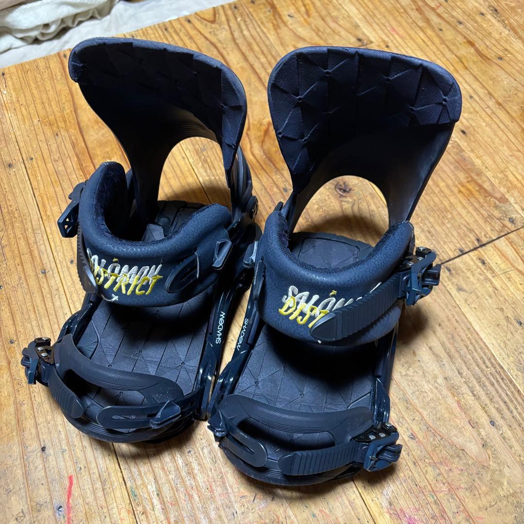 Salomon District ブラック ビンディング　shadowfit
