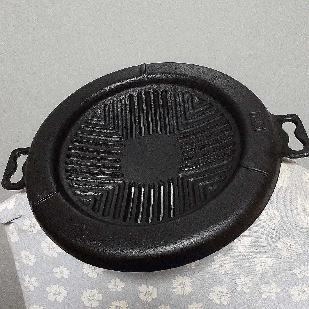 岩鋳　南部鉄器ロースト型 ジンギスカン用バーベキュー焼き肉等、、
