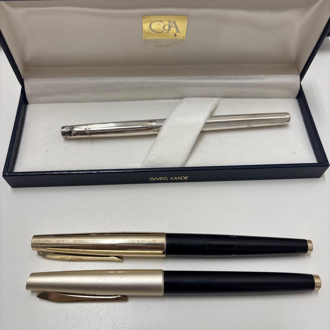 カランダッシュ パイロット 万年筆 先14K 刻印