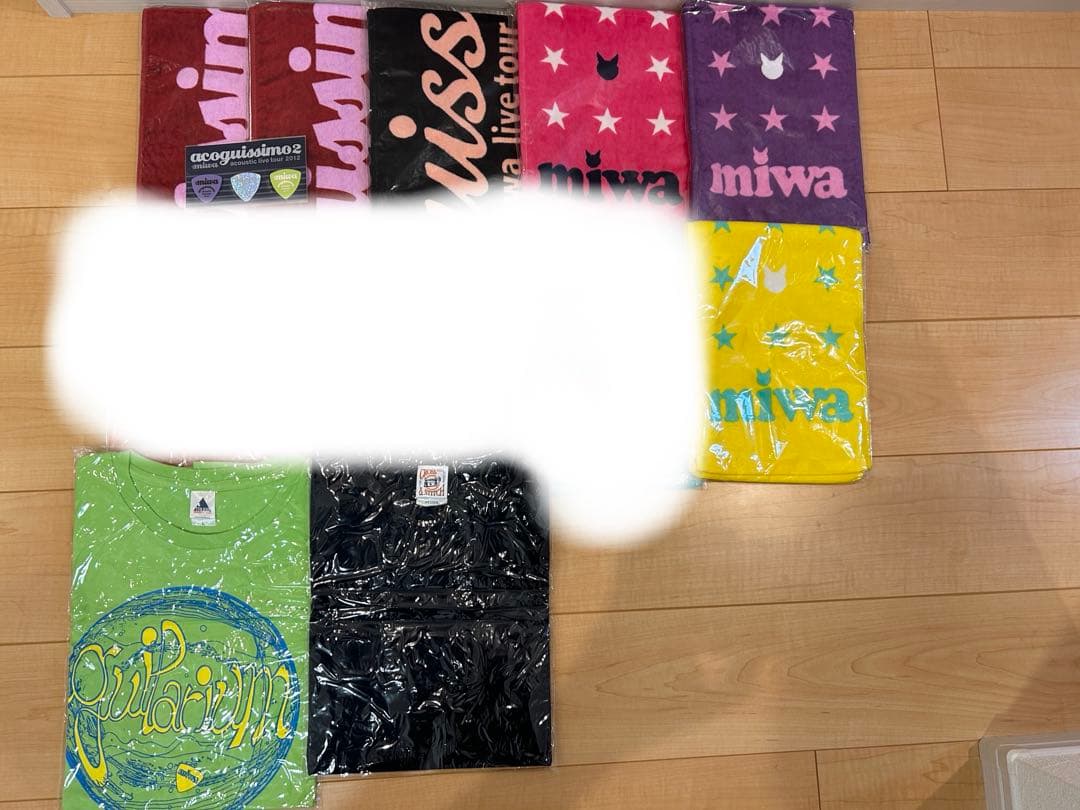 miwa マフラータオル ライブTシャツ バラ売り可
