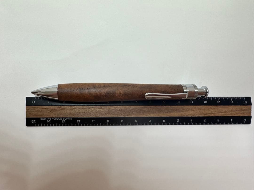 工房楔　クルミ瘤杢　シャープペンシル　0.5mm