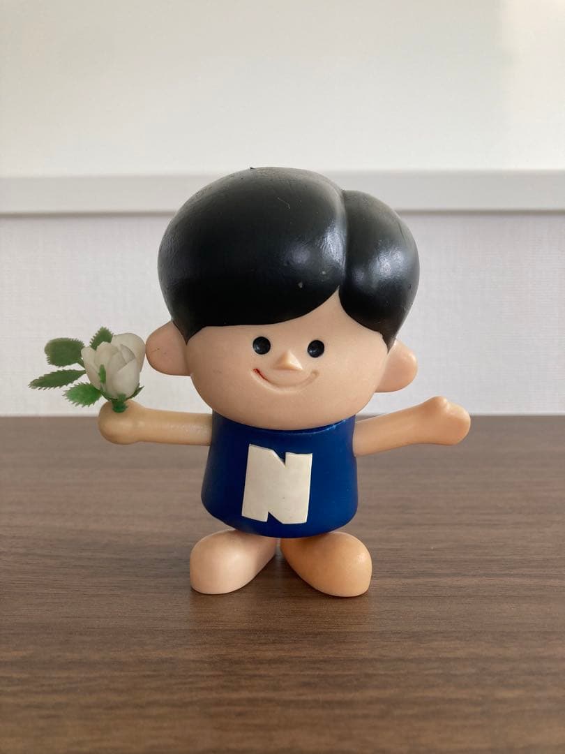 希少！1960年代当時物ナショナル坊やソフビ　昭和レトロ　アンティーク