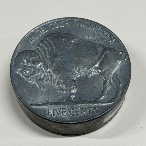 Vintage Buffalo Nickele COIN BANK バッファロー