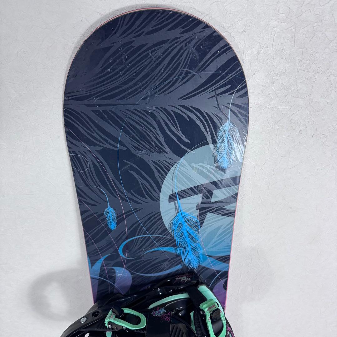 ROSSIGNOL レディーススノーボードセット 142cm ブーツ24cm