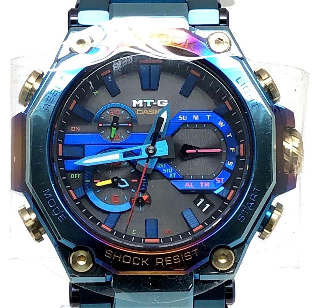 未使用 G-SHOCK MTG-B2000PH-2Aブルーフェニックス 鳳凰