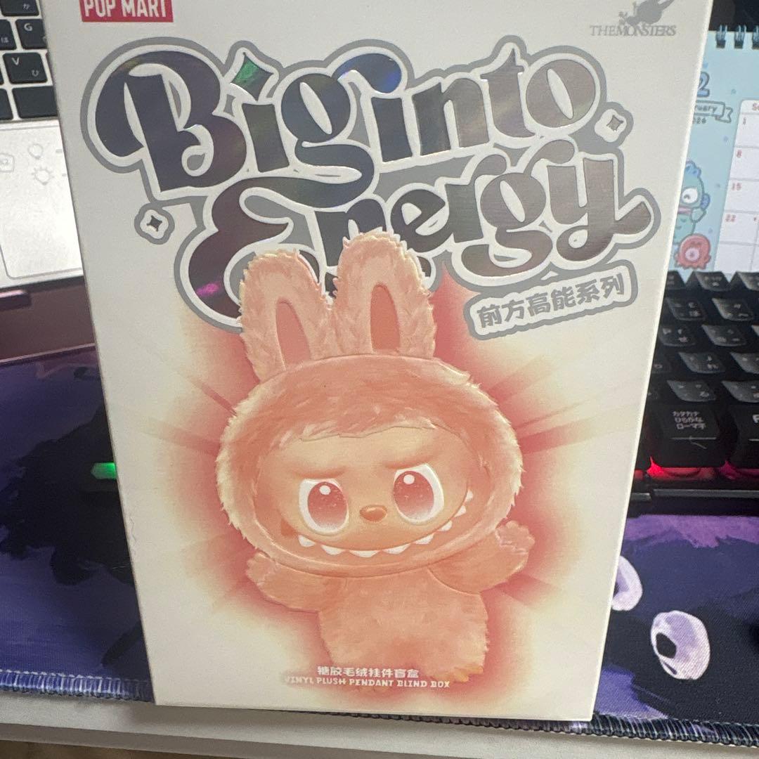 ラブブ　シークレット　POP MART Biginto Energyケース付き