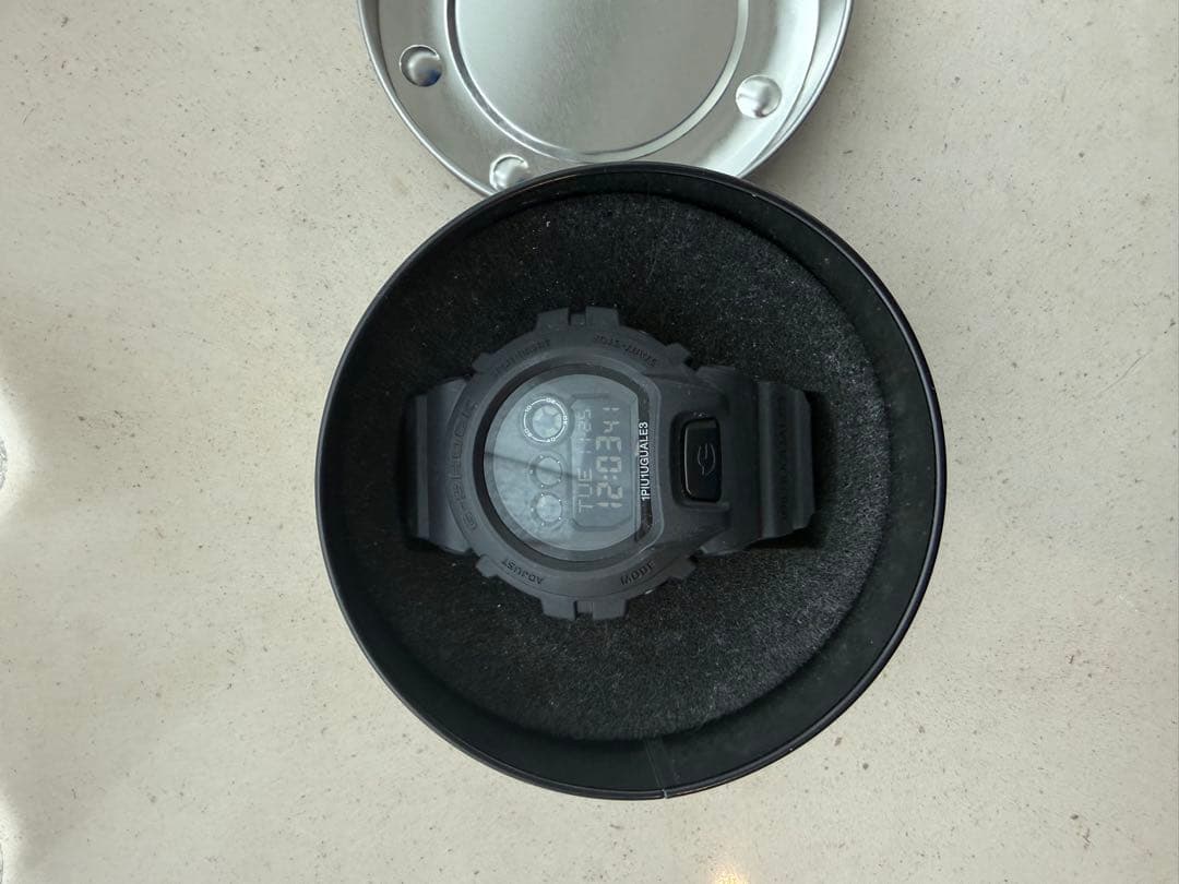 ウノピュウ　G-SHOCKコラボ　デジタル腕時計 ブラック