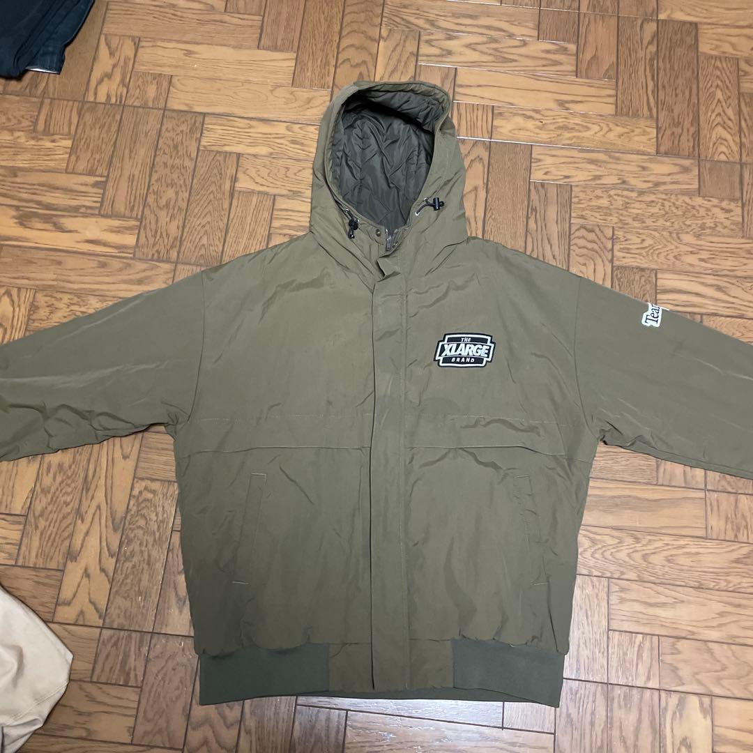 XLARGE フィッシングジャケット オリーブ 値下げ交渉可