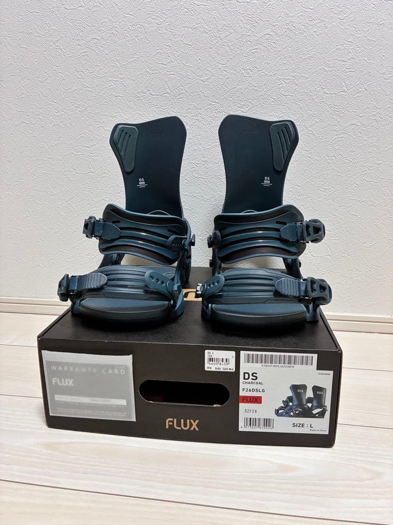 25-26 FLUX DS ビンディング Lサイズ CHARCOAL