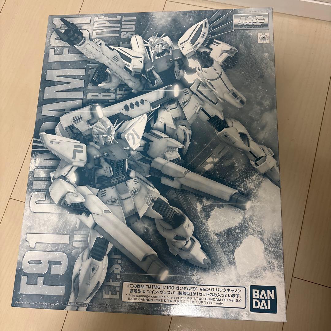 ガンダムF91 Ver2.0 バックキャノン装着型＆ツインヴェスパー装着型