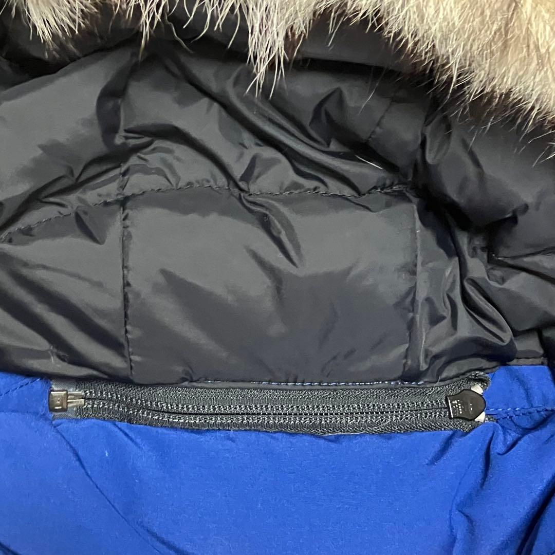   カナダグーススノースーツ キッズ　ブルー正規品