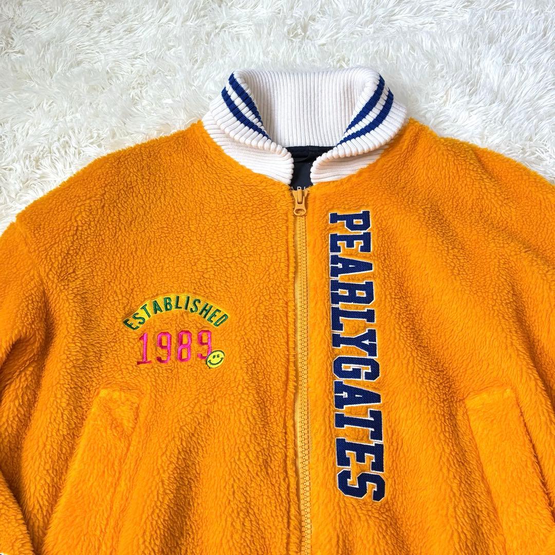 PEARLYGATESパーリーゲイツ　ボア　ジャケット　ゴルフ　ウェア.