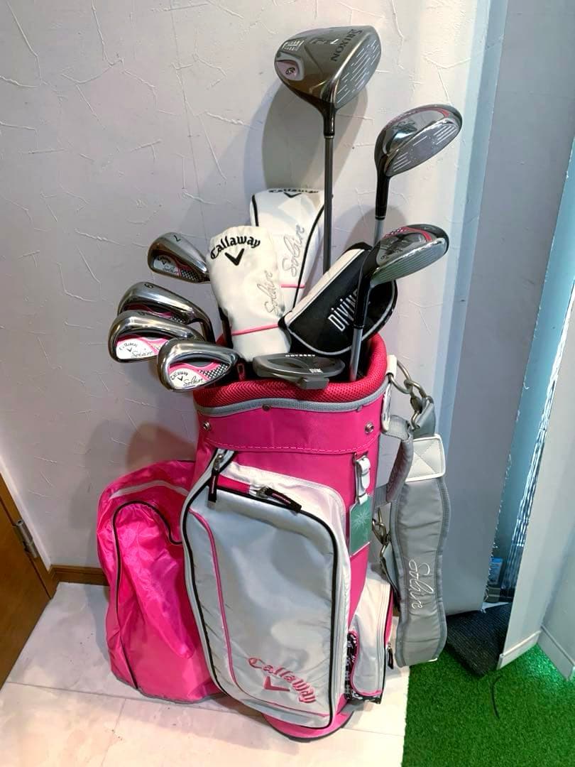 良品　キャロウェイ　レディースゴルフクラブ セット　スリクソン　GIE L