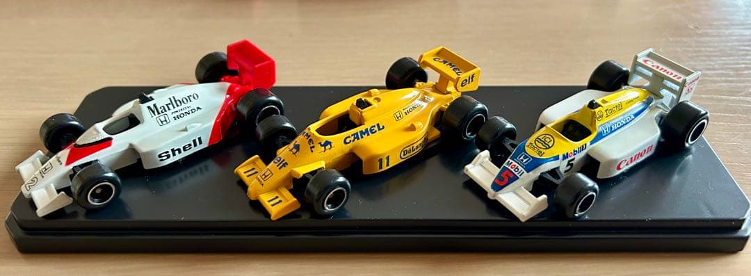 トミカF1 HONDAエンジン搭載3チーム　　美品
