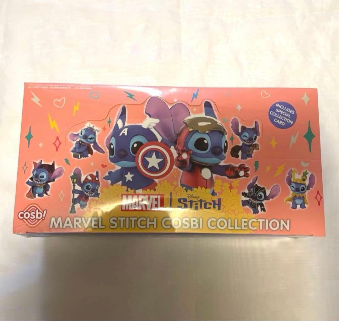 cosbiマーベル×スティッチ8種セット ホットトイズ