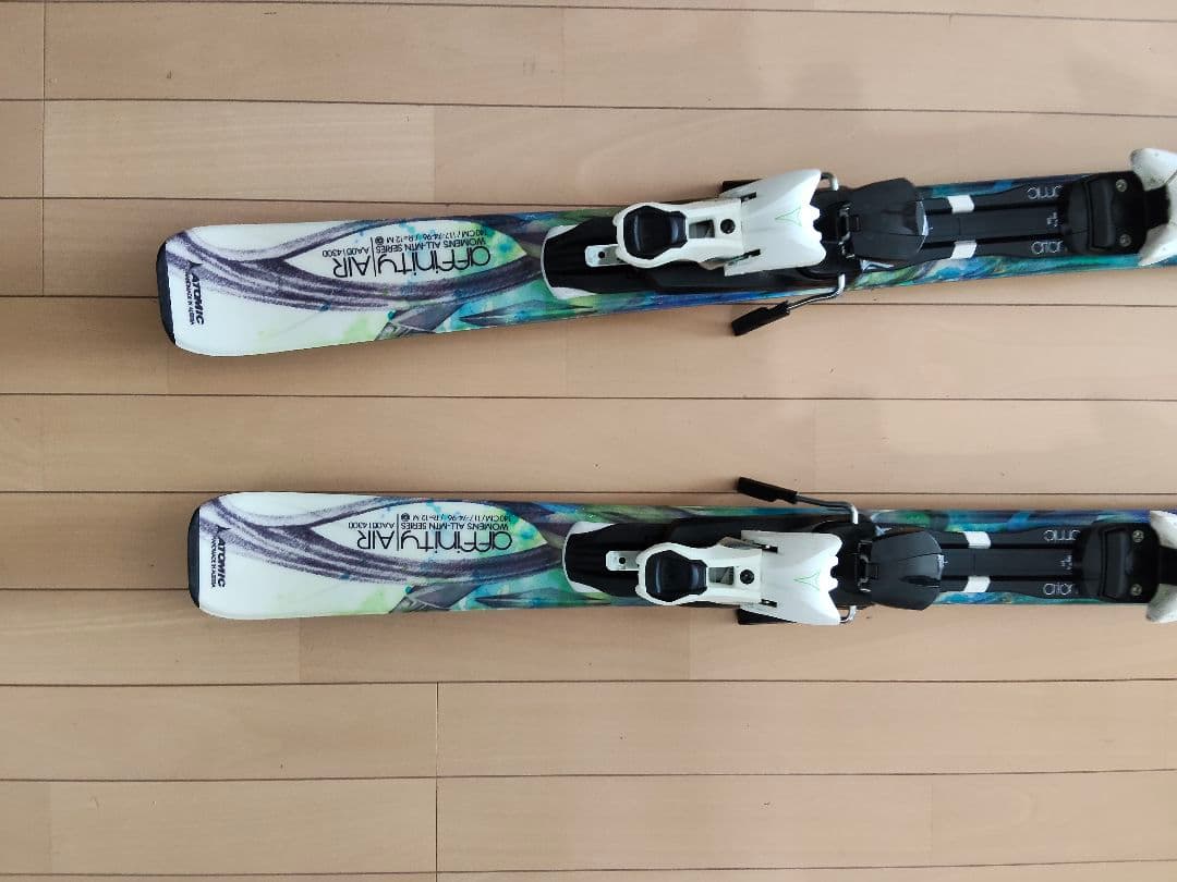 Atomic スキー板 140cm レディース バインディング付き
