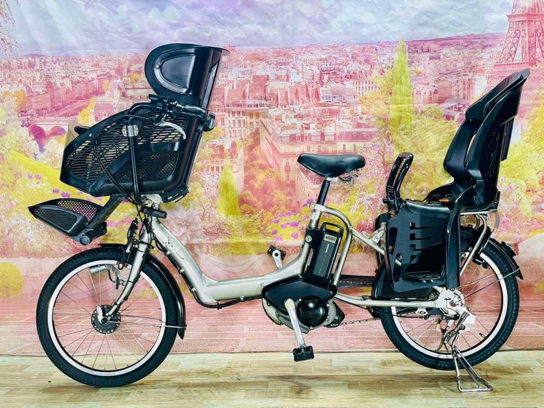 K2620 電動自転車ブリヂストン アンジェリーノ 子供乗せ 20インチ