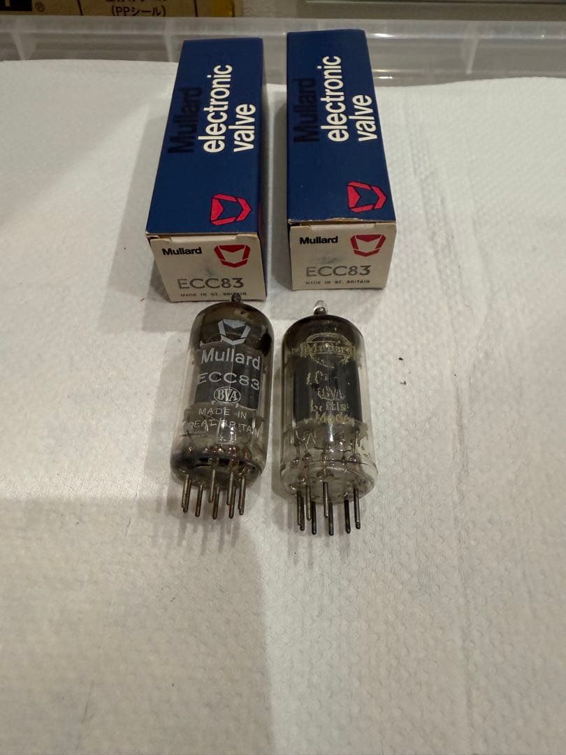 Mullard ECC83 真空管 2本セット