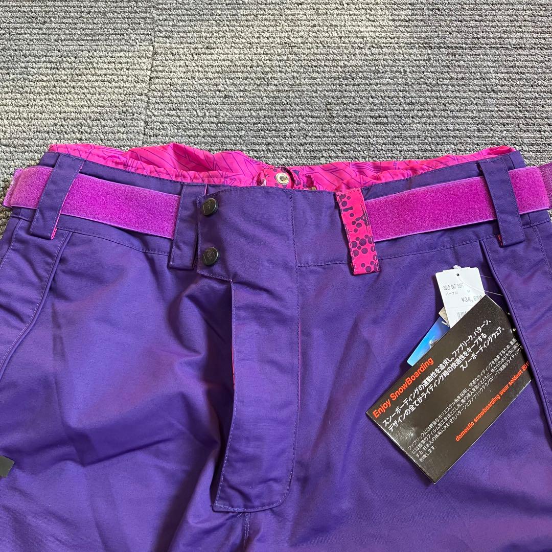 未使用　ソールドアウト SOLD OWT スノボウェア　パンツ　メンズ　M