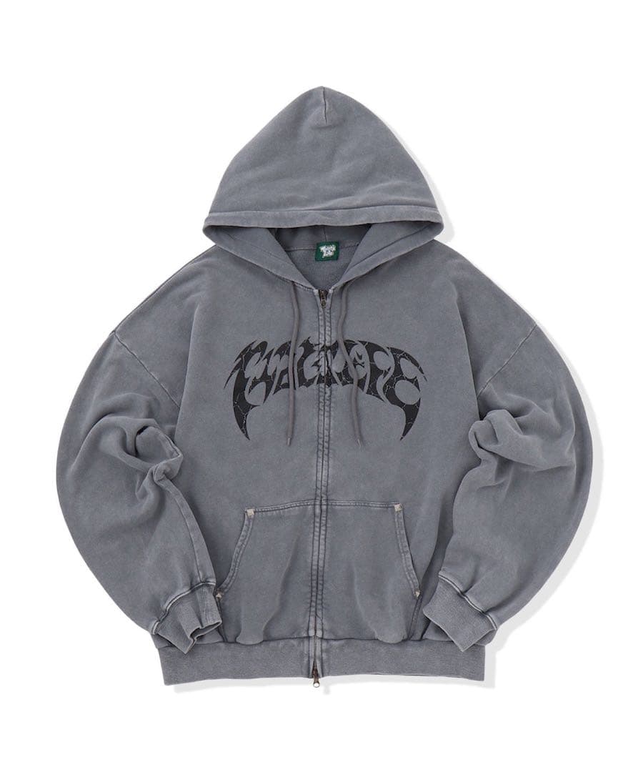 thatslife ジップパーカー　グレー