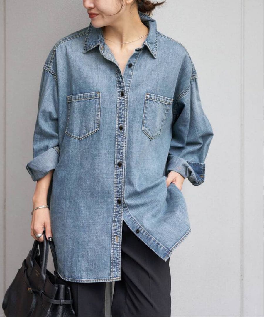 JOURNAL STANDARD ライトオンスデニムシャツ