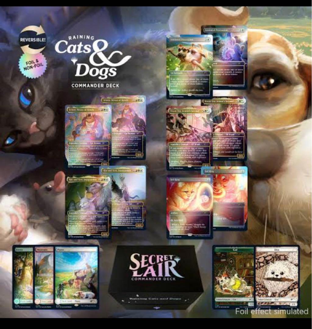 マジック：ザ・ギャザリング MTG Secret Lair : Raining Cats & Dog