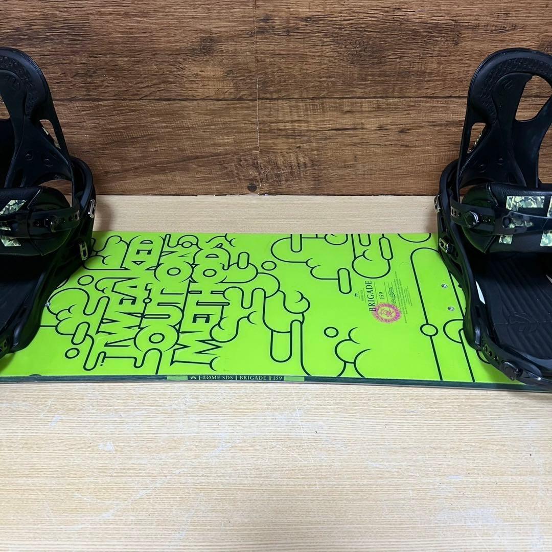 ROME SDS メンズ　スノーボード　3点セット 159cm 長身モデル