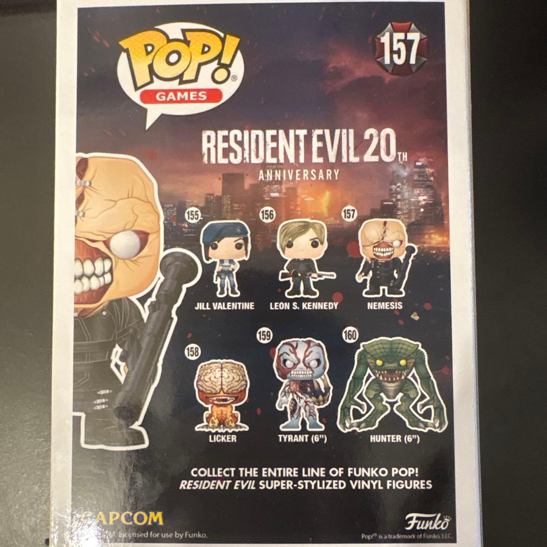Funko pop! バイオハザード ネメシス ファンコ