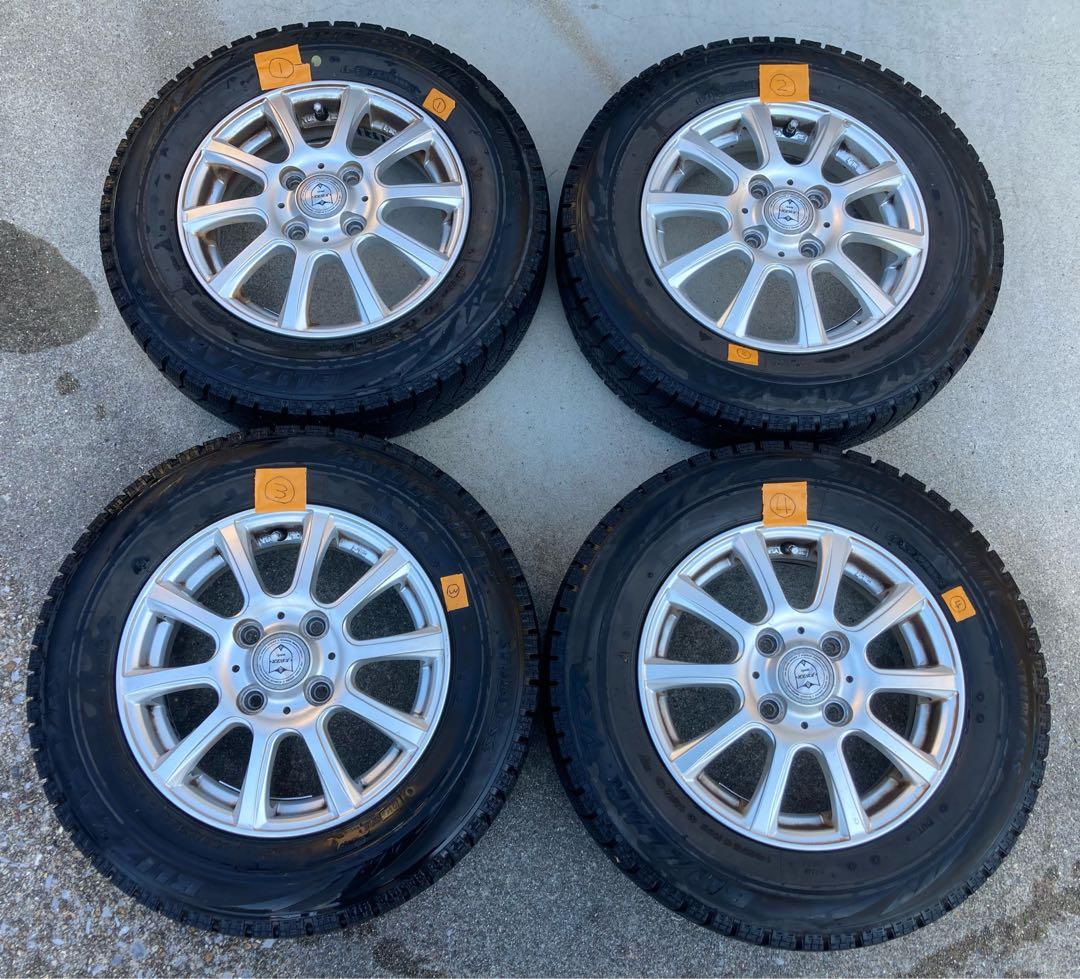 18年製 145/80R13 ブリヂストン ブリザック VRXスタッドレスタイヤ
