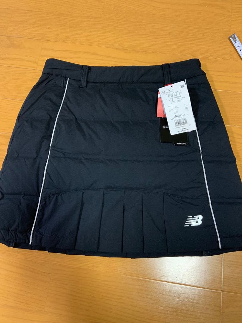 新品　ニューバランスゴルフ　秋冬　ゴルフスカート　ブラック　SS かわいい