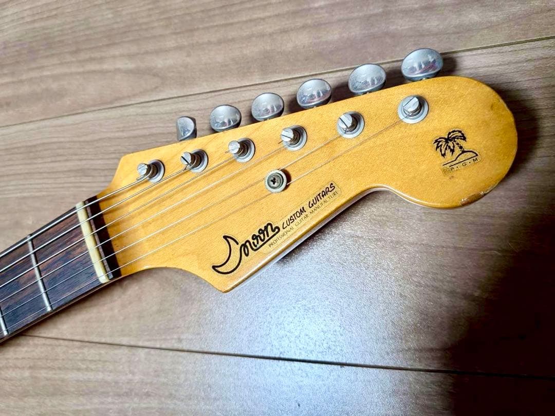 MOON ST-168 キャラメルバックEMG PGM製 SSH modify