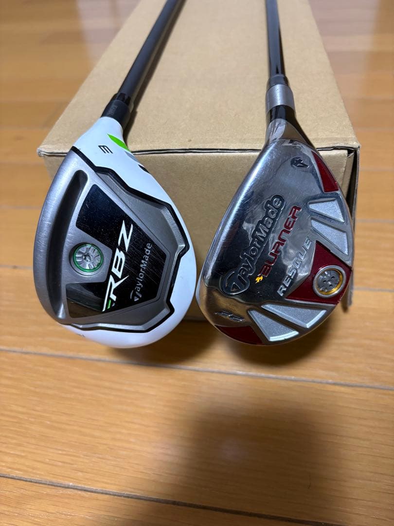 テーラーメイドRBZ、バーナーユーティリティ 3.4番 2本セット（USモデル）