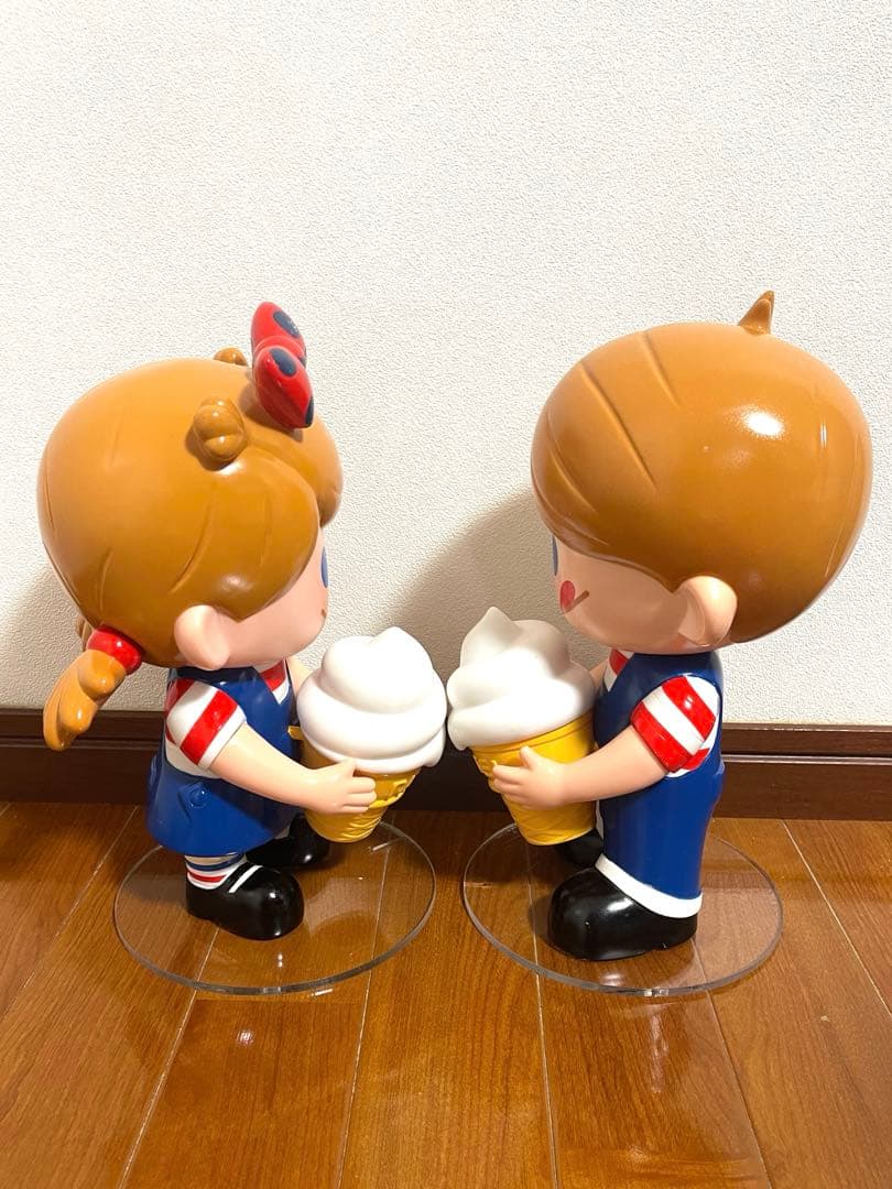 非売品NISSEIソフトクリーム ニッくん、セイちゃんペア