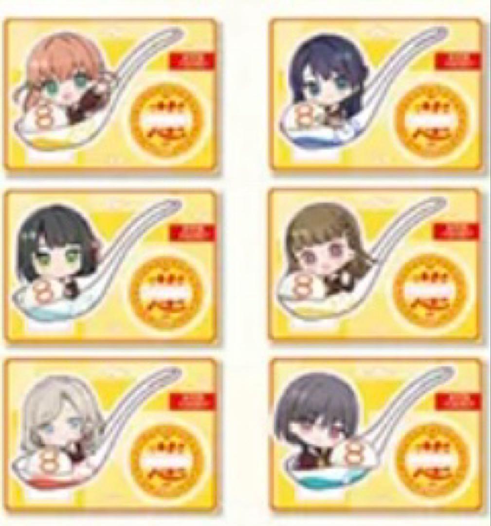 ラブライブ！蓮ノ空女学院 ８番らーめんコラボアクリルスタンド 8個セット
