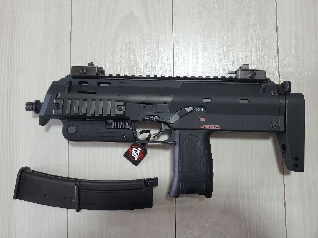美品　東京マルイ ガスブローバック　 MP7A１サプレッサー　インナーバレル交換