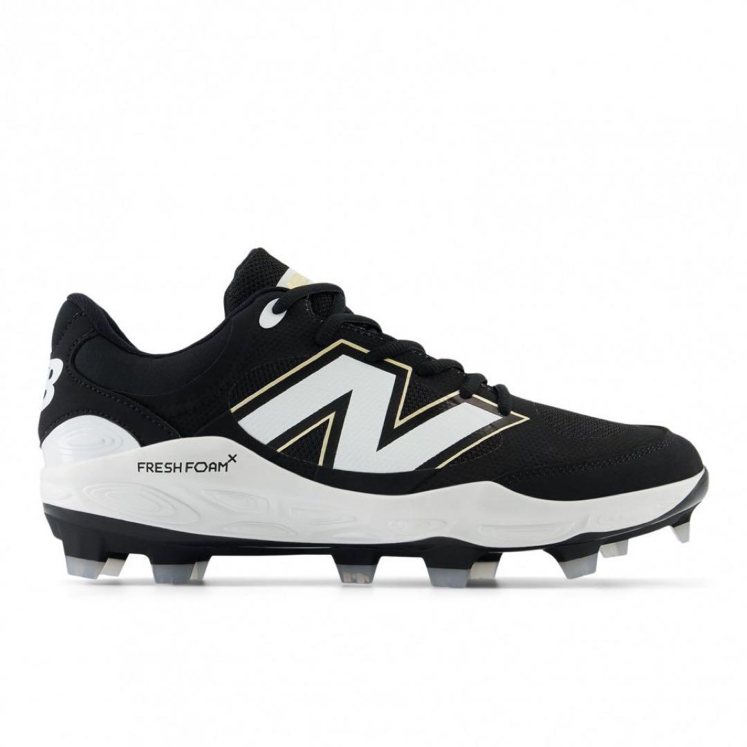 New Balance Fresh Foam スパイク ブラック/ホワイト